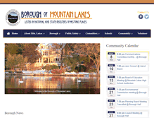 Tablet Screenshot of mtnlakes.org